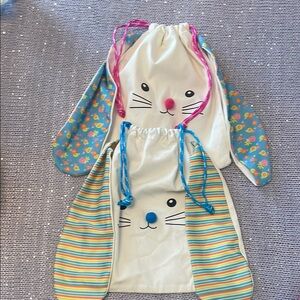 Cute Bunny Drawstring Bags